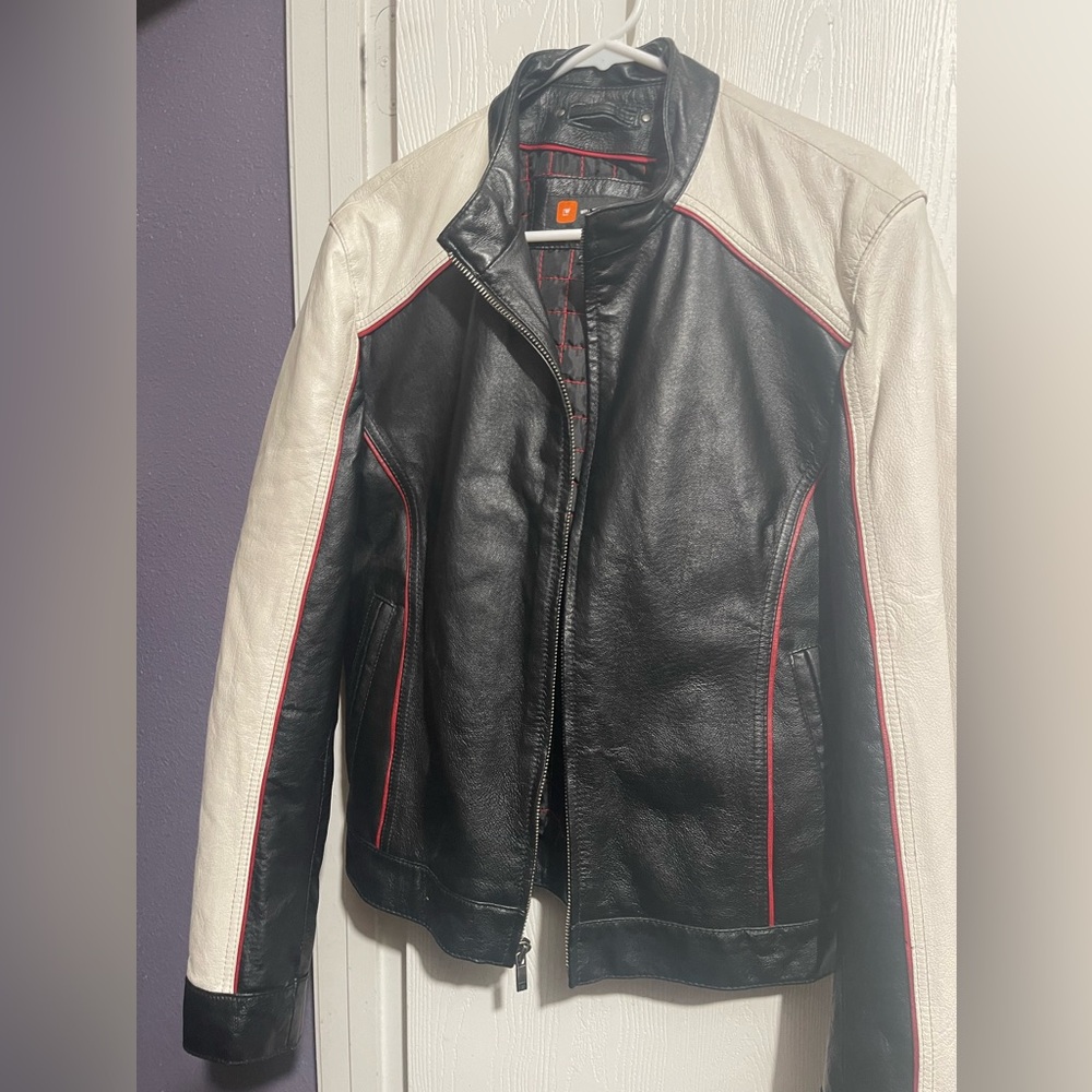 Men Leather Wilson Jacket men’s small